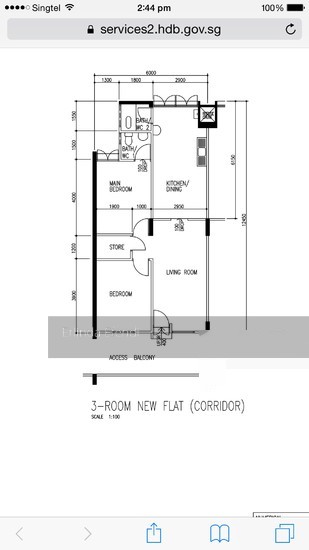 Blk 631 Ang Mo Kio Avenue 4 (Ang Mo Kio), HDB 3 Rooms #142418262